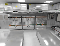 食堂廚房設(shè)備廠家教你確定廚房個(gè)工作間位置
