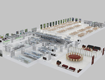 不銹鋼廚房設(shè)備廠家告訴你普通餐館廚房和開放式廚房有什么不同